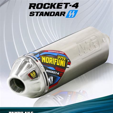 NORIFUMI ROCKET-4 EXHAUST (XPULSE 200 FULL SYSTEM) – MXSTORE