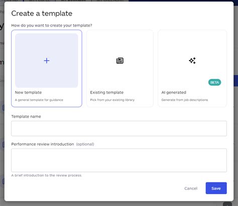 Creating a Performance Review 的图像结果