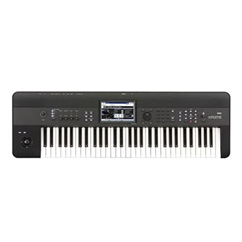 Korg KROME61 61-Key Synthesizer Workstation, Black : Amazon.in: Musical ...