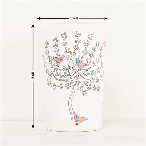 Buy India Collection Printed Ceramic Toothbrush Holder from Home Centre ...