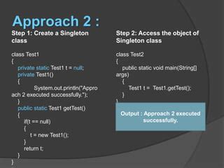Singleton Class in Java 的图像结果