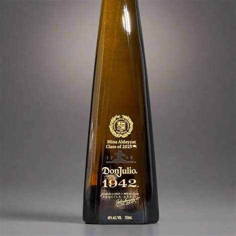 Engraved Don Julio 1942 Tequila - Personalized Engraved Gift | engraveVine