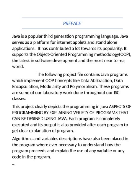 Java Programming Project: OOP Concepts and Applications (CSE 12) - Studocu