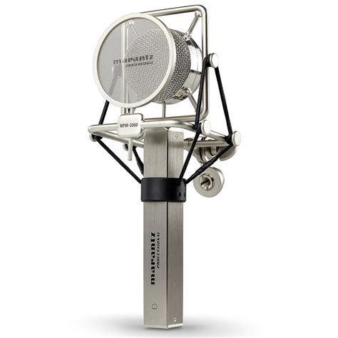 Marantz Professional MPM-3000 | Cardioid Condenser Microphone with Pop ...