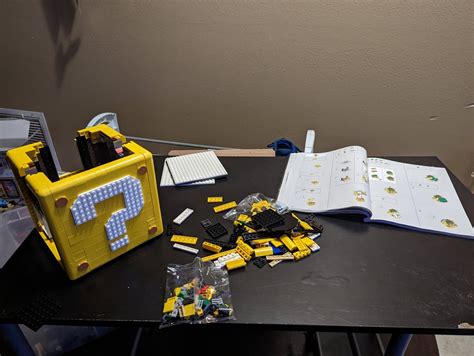 Image result for Mario Question Block LEGO Set