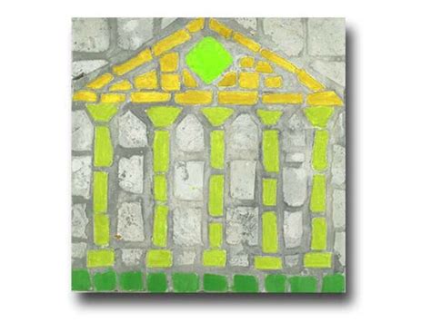 Rom Tempel Mosaikfliese Set bemalen | Mosaik Shop, 6,90