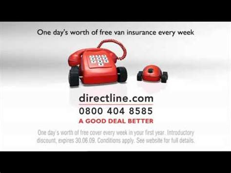 Direct Line Van Insurance Advert 的图像结果