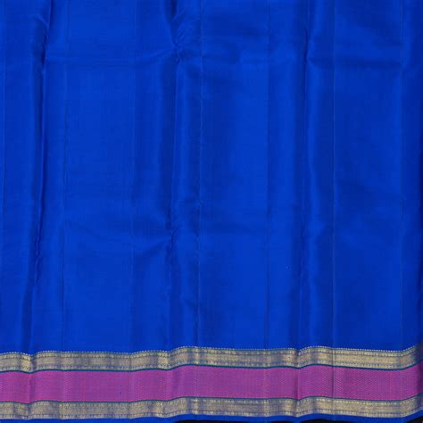 Hayagrivas Handloom Dual Toned Silver Grey Kanjivaram Silk Saree with ...
