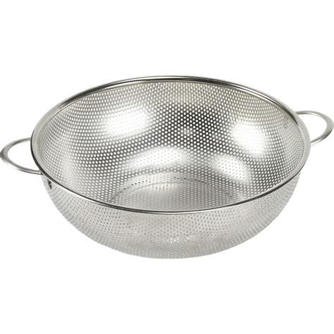 HomeFast Stainless Steel Micro-Perforated Colanders Strainers for ...