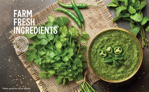 Kissan Chatpati Hari Chutney, 100g, For Authentic Indian Flavors, With ...