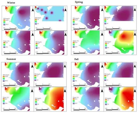 Spatial and Temporal Dynamics of Key Water Quality Parameters in a ...