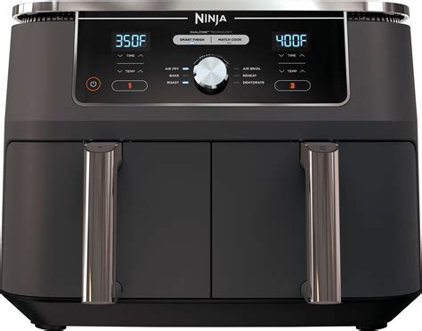 Best Buy: Ninja Foodi 6-in-1 10-qt. XL 2-Basket Air Fryer with DualZone ...