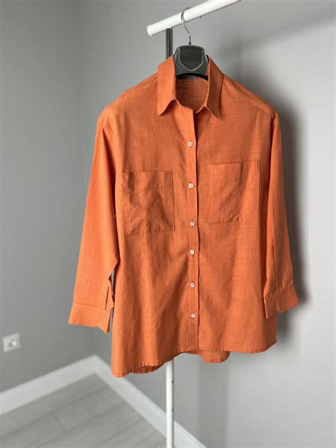 Özel Üretim Keten Gömlek - Melek Uluk Moda Tasarım