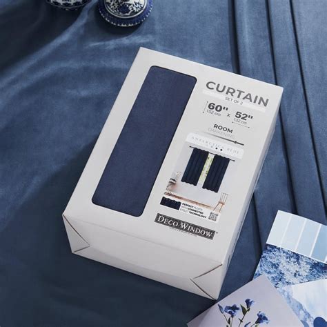 Buy DECO WINDOW Antarctica Set of 2 Room Darkening Window Curtains from ...