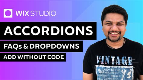 Accordions in Wix Studio | Tutorial
