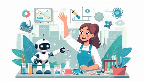 Alien Robot Lab Cartoon 的图像结果