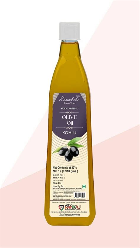 Kamakshi Organic Virgin Olive Oil for Cooking | Natural Cooking Oil ...