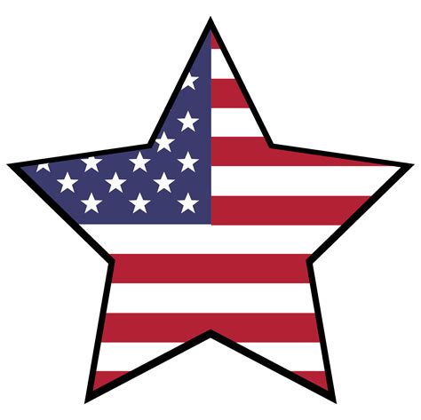 American Flag Design With Star Shape 43245993 Vector Art at Vecteezy