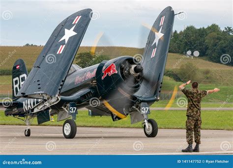 Vought F4U-4 Corsair World War II Vintage Fighter Aircraft OE-EAS from ...