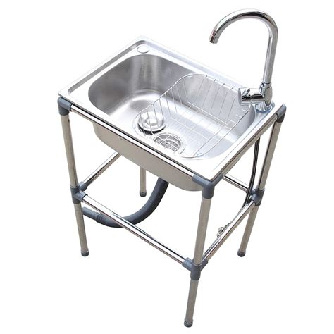 Buy Catering Sink Garage 304 Stainless Steel Sink Hand Wash Sink ...