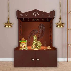 Focus Light Brown Wooden Temple Manufacturers and Suppliers from Noida