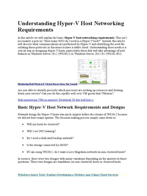 Hyper-V Tutorial PDF 的图像结果