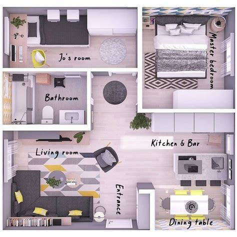 160개의 평면도 아이디어 | 평면도, 작은 집, 집 평면도