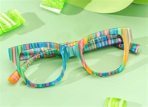 Nereyda Candy Glasses Peppemint Frames | Zeelool