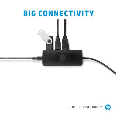 HP USB-C Travel Hub G2 Hub with HDMI VGA and USB 2.0 - tpstech.in