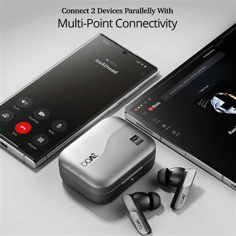 boAt Airdopes 800 HiDef, Hi-Res LDAC, Adv 4Mic AI-ENx, App Support ...