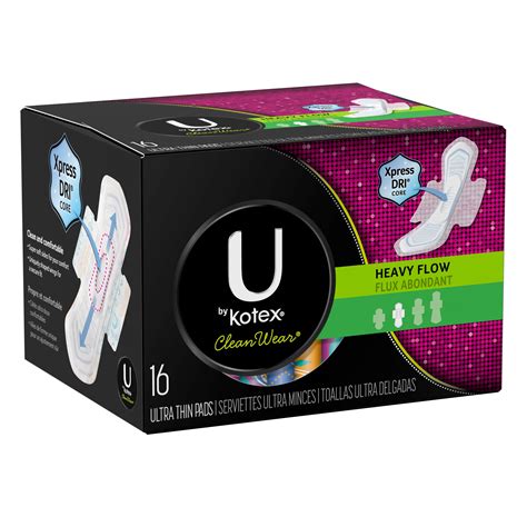 U By Kotex Pads Heavy Flow - Apartments and Houses for Rent