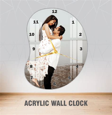 Premium Acrylic Clock-4 – Uvpixel