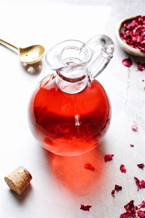 Rose Simple Syrup - The Fig Jar