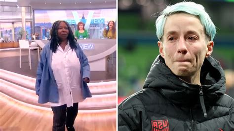TRUE: Whoopi Goldberg And Megan Rapinoe Kicked Off From "The View"