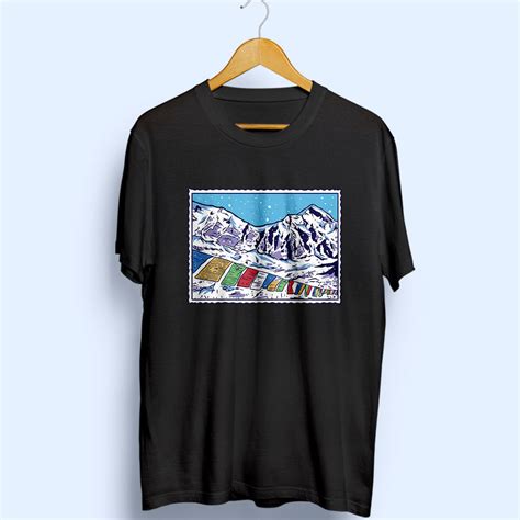 Himalayan Mountains Half Sleeve T-Shirt