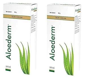 Aloederm Skin Cream for treating Dry Skin With Aloevera - 50 gm, Pack ...