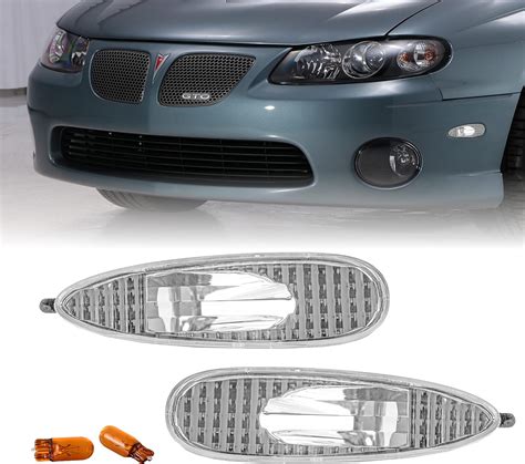 USR UNIQUE STYLE RACING USR 04-06 GTO Side Marker Lights - Front Bumper ...