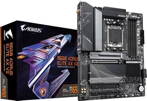 Amazon.com: Gigabyte B650 AORUS ELITE AX V2 AMD AM5 Socket Motherboard ...
