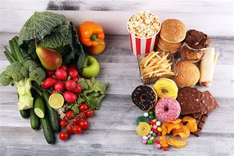 Healthy vs Fast Food