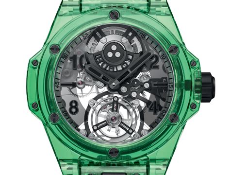 Big Bang Tourbillon Automatic Green Saxem 44 mm | Hublot