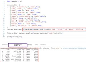 Filtering Particular Cells of DF in Python 的图像结果
