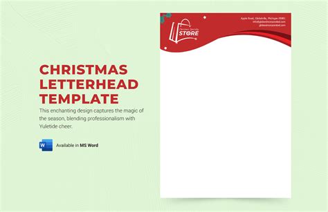 Christmas Letterhead Templates Father Christmas Letter Template