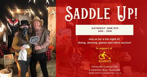 Saddle Up Huntsville 2024, Huntsville Curling Club, 8 June 2024 ...