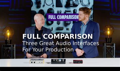 Image result for Audio Interface Comparison