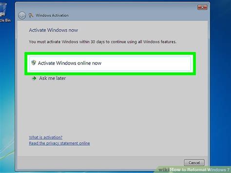 Computer Formatting Windows 7 的图像结果
