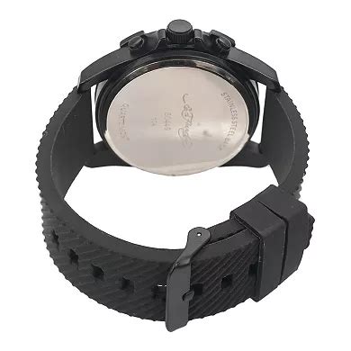 Ed Hardy Men's Silver-Tone Skull Watch