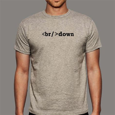 Breakdown Html Code T-Shirt For Men – TEEZ.in