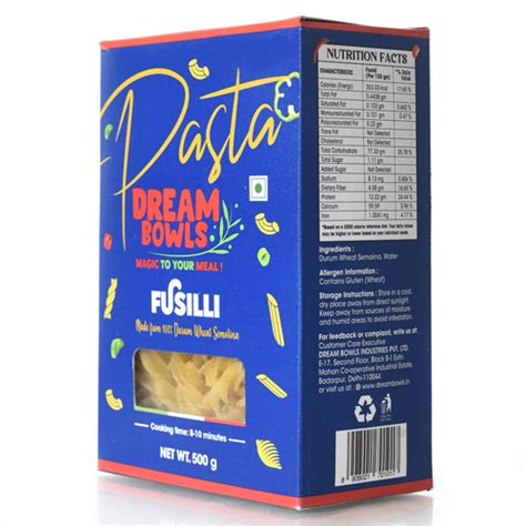 FUSILLI – NET WT. 500G – Dream bowls