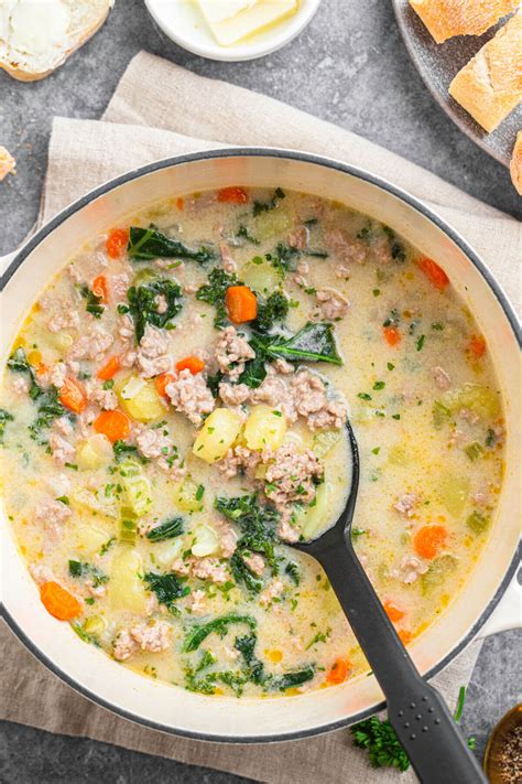 Tuscan Sausage Soup - Artful Homemaking