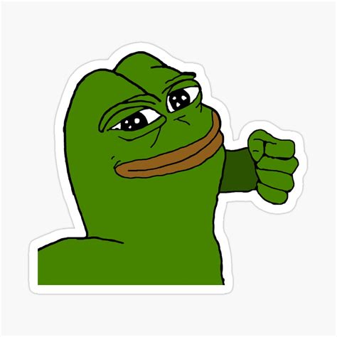 Pepe Punching Meme Template